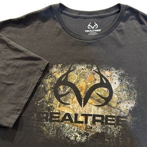 Realtree Black‎ Short Sleeve T-shirt 2XL